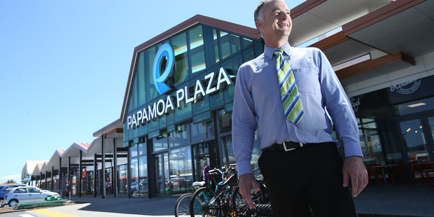 Papamoa Plaza centre manager David Hill. Photo/John Borren