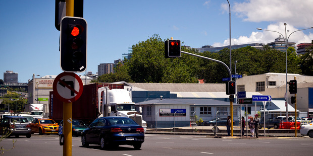 Snapped and fined for driving through a red light? Yes please, say an overwhelming majority of motorists in our biggest city. Photo / Dean Purcell