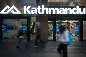 Kathmandu fell 1.3 per cent as the decline spread across many industries. Photo / Nick Reed.