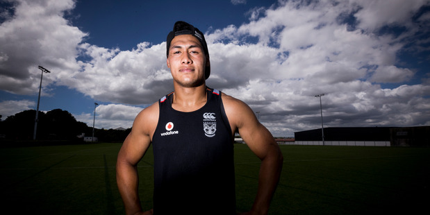Warriors player Roger Tuivasa-Sheck during training at Mt Smart Stadium. 19 January 2016 New Zealand Herald Photograph by Dean Purcell.