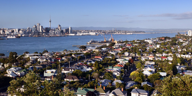 The extraordinary surge in Auckland's property market is revealed in new analysis and mapping of house sales. Photo / Doug Sherring
