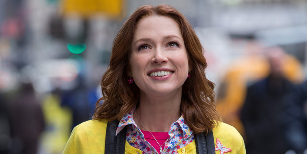 Ellie Kemper as Kimmy Schmidt in Unbreakable Kimmy Schmidt.