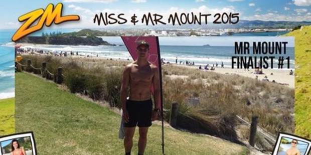 Mr Mount winner Liam Whareaitu.
