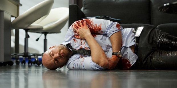 Ben Barrington as Drew McCaskill in Shortland Street.