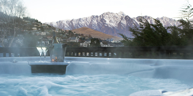 The spa at The Dairy Hotel in Queenstown. Photo / Supplied