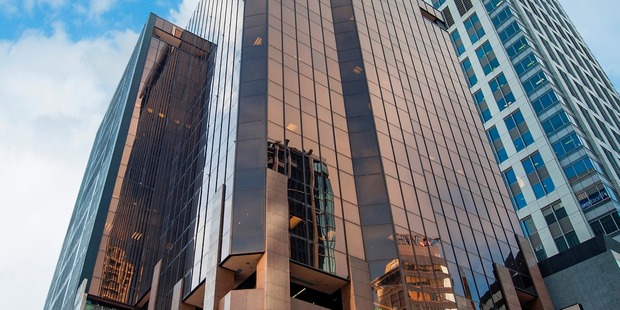 The 12-level office tower at 34 Shortland St.