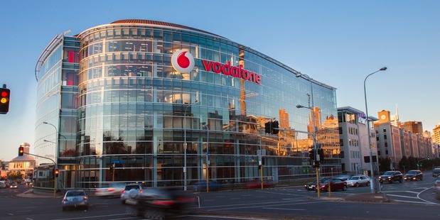The Vodafone building on the corner of Fanshawe St and Halsey St, which will undergone a complete upgrade and be rebranded as the VXV20 building.