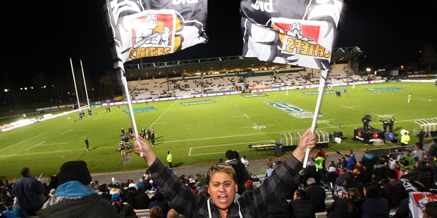 The Chiefs will again play a pre-season game at the Rotorua International Stadium with facilities in Tauranga deemed not up to standard.