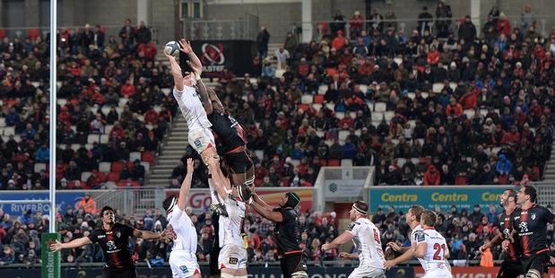 Kingspan Stadium in Belfast in home of the Ulster side. Photo / Getty