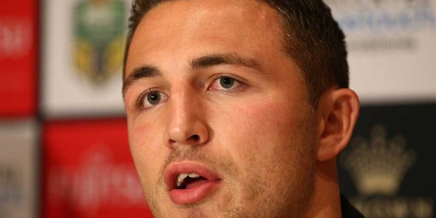 Sam Burgess has been hailed "a true hero" for saving a man's life after he began choking in a Sydney fish market. Photo / Getty Images.