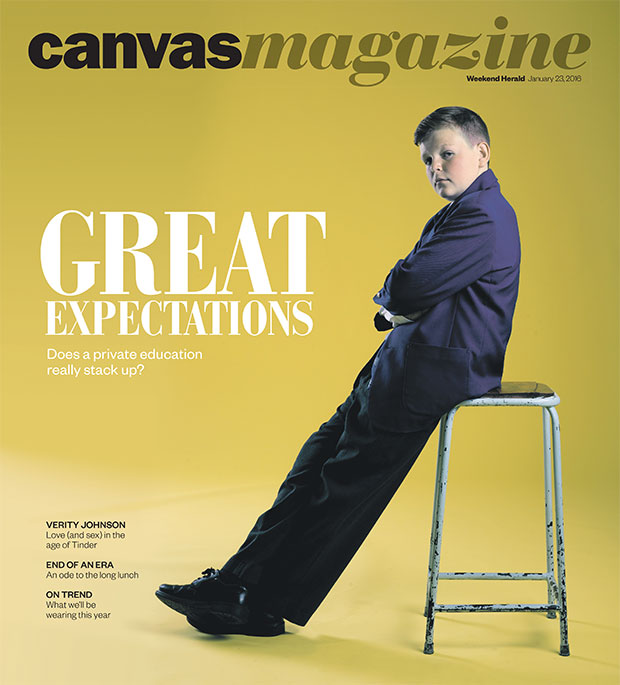 On the cover of tomorrow's Canvas magazine.