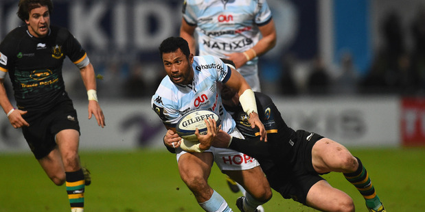 Casey Laulala scored a hat-trick for Racing 92. Photo / Getty