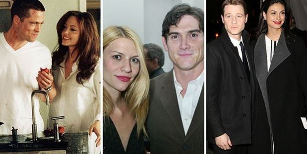 Brad Pitt and Angelina Jolie; Claire Danes and Billy Crudup; Benjamin McKenzie and Morena Baccarin. Photos / Splash