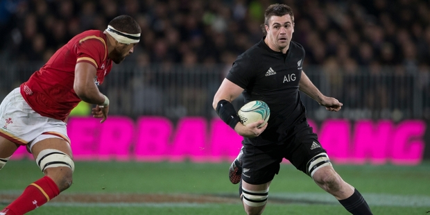 Liam Squire replaces Jerome Kaino today. "I know there are going to be expectations to fill that jersey," he says. Photo / Brent Phibbs