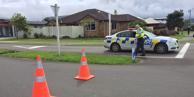 A neighbour understands the item may have been found at a property on Aquila Drive after hearing police call out to the property owners. Photo / Belinda Feek
