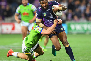 Marika Koroibete is leaving the NRL to pursue a rugby union career with the Melbourne Rebels and the Wallabies. Photo / Getty