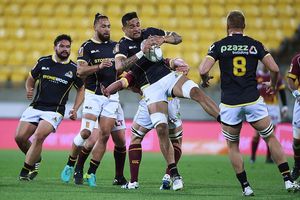 Vaea Fifita was immense for the Wellington Lions. Photo / Getty