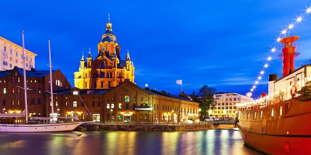 Old town in Helsinki, Finland. Photo / 123RF