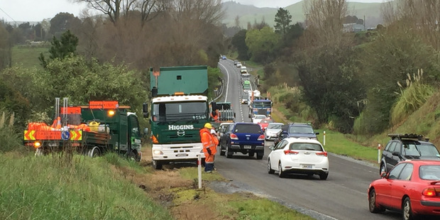 Police are appealing for witnesses to the crash in Eskdale which left three people in hospital yesterday morning. PHOTO/WARREN BUCKLAND
