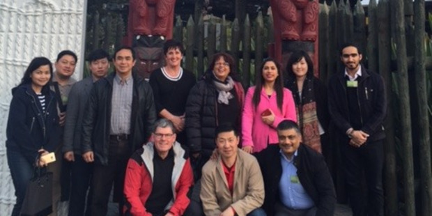 Agents responsible for bringing international students to New Zealand recently spent time in Rotorua to see what the city had to offer. PHOTO/SUPPLIED