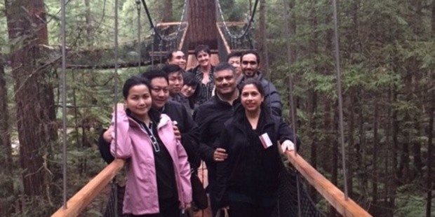 Agents responsible for bringing international students to New Zealand recently spent time in Rotorua to see what the city had to offer. PHOTO/SUPPLIED