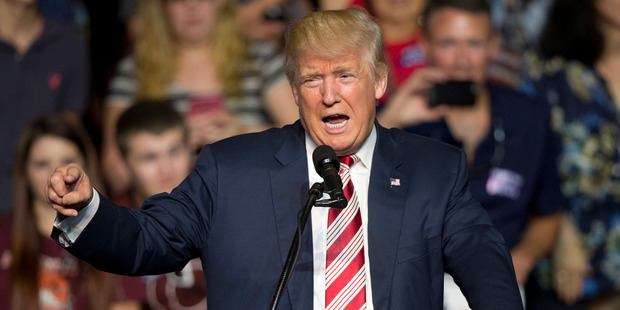 Republican presidential candidate Donald Trump. Photo / AP