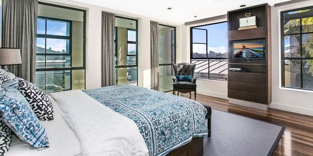 One of the Wharf Birchgrove's bedrooms. Photo / Supplied