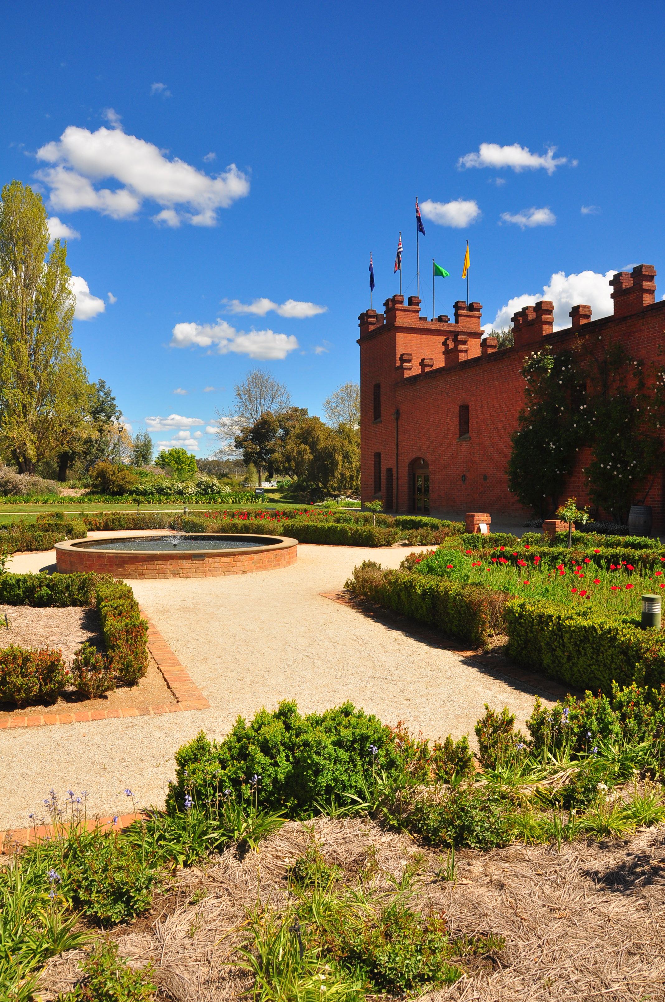 Photo / Creative All Saints winery near Rutherglen has been around since the mid-19th century, when its owners built the European-style castle on site. Photo / Creative Commons image by Flickr user Matt Gillman