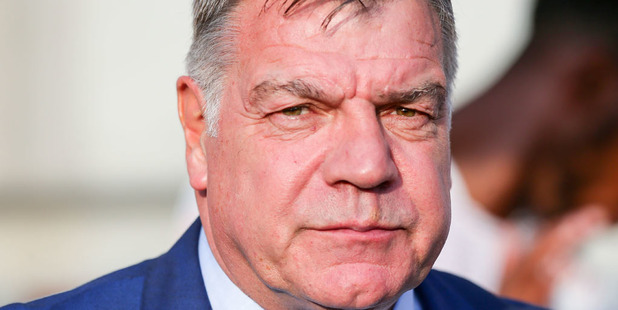Axed England manager Sam Allardyce. Photo / AP