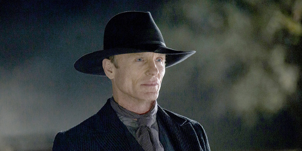 Ed Harris as The Man in Black in the TV show, Westworld. Photo / John P. Johnson, HBO