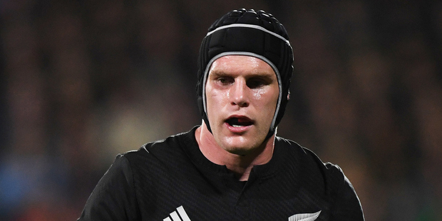 Matt Todd in action for the All Blacks against the Springboks in Christchurch last month. Photo / Photosport