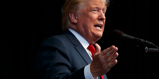 Republican presidential candidate Donald Trump in Nevada. Photo / AP