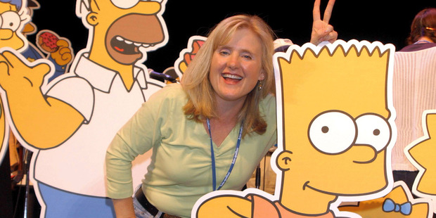 Nancy Cartwright, voice of Bart Simpson. Photo / Getty 