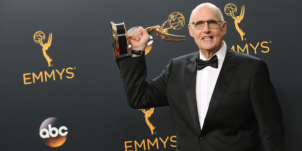 Jeffrey Tambor poses in the press room at the 68th annual Primetime Emmy Awards at Microsoft Theater on September 18, 2016 in Los Angeles, California. Photo / Getty 