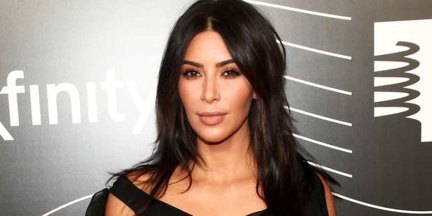 Kim Kardashian was robbed and tied up by armed robbers. Photo / AP