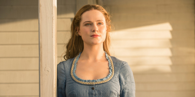 Actress Evan Rachel Wood stars in the TV show Westworld.
