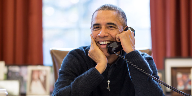 The children polled said being president was too difficult, too stressful and too much pressure. Photo / White House