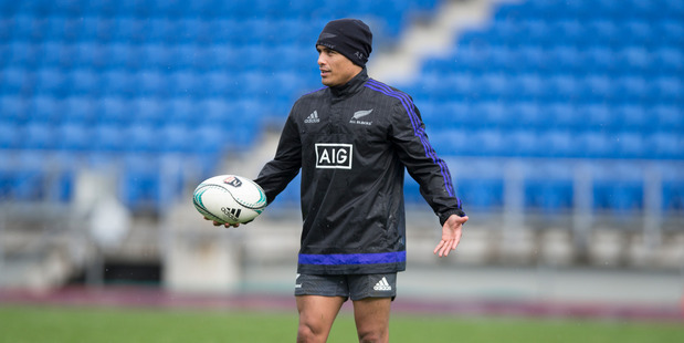 All Blacks halfback Aaron Smith has been stood down for a week by his team after having a sexual encounter with a woman in a disabled toilet. Photo / File