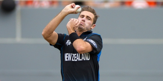 Tim Southee is fit to return to the Black Caps for the one-day series after struggling to watch the test matches while injured. Picture / Jason Oxenham