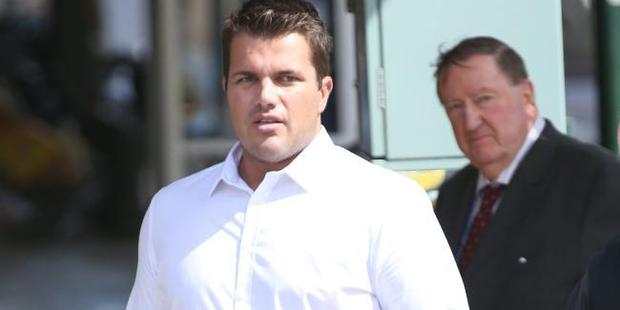 Gable Tostee (Eric Thomas) appearing for the death of Warriena Wright. Photo: Annette Dew / News Corp Australia
