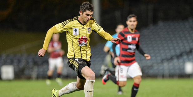 Gui Finkler came from the streets of Brazil, where he'd try and hit free kicks into self-made targets. Photo / Photosport