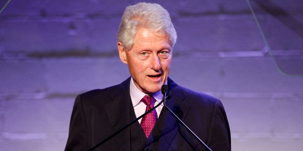 Former US President Bill Clinton. Photo / AP