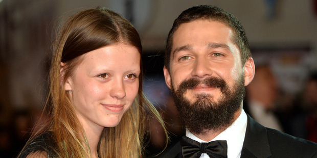 Mia Goth and Shia LeBeouf have gotten married. Photo / Getty Images