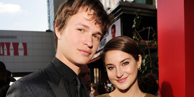 Actors Ansel Elgort and Shailene Woodley. Photo / Getty Images