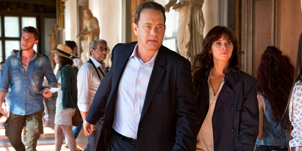 Tom Hanks and Felicity Jones star in the film Inferno.