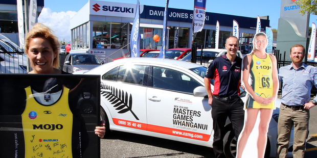 Kate Wade, Gary Collins and Nick Jones are hoping for a big crowd to meet Irene van Dyk on Saturday.