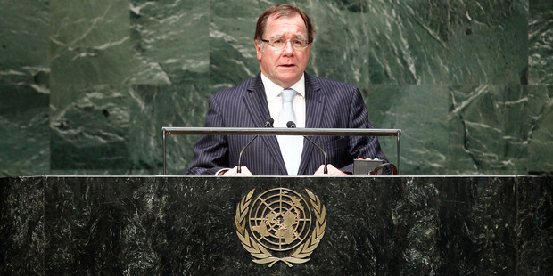 New Zealand's Minister of Foreign Affairs, Murray McCully, has talked tough on Syria in the past. Photo / Supplied