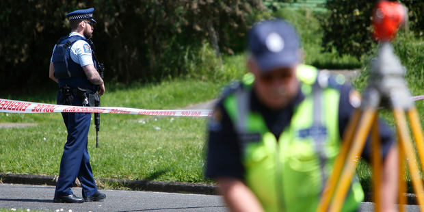 The crime scene at Otangarei. Photo / Michael Cunningham