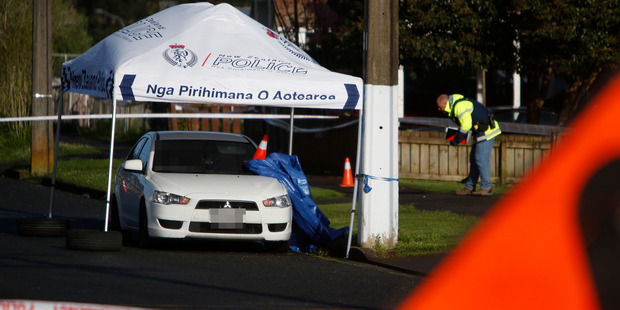 The crime on William Jones Dr, Otangarei, Whangarei. Photo / Michael Cunningham