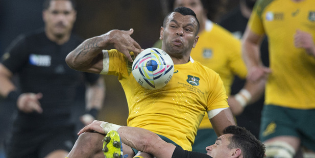 Wallabies players such as Kurtley Beale don't have the best track record off the field. Photo / Brett Phibbs